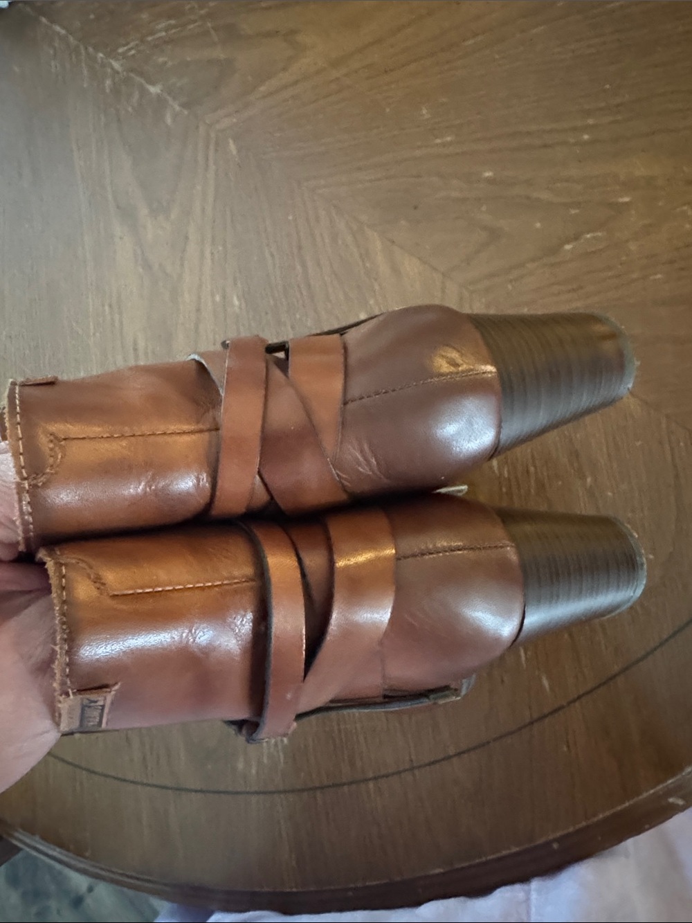 Pikolinos Verona Tasseled Brown Leather Ankle Boot Size EU 36 5.5 6 US Like New - Picture 4 of 13